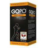 GOPO Joint Health 200 Capsules - Rose-Hip & Vitamin C - Helps maintain healthy & flexible joints