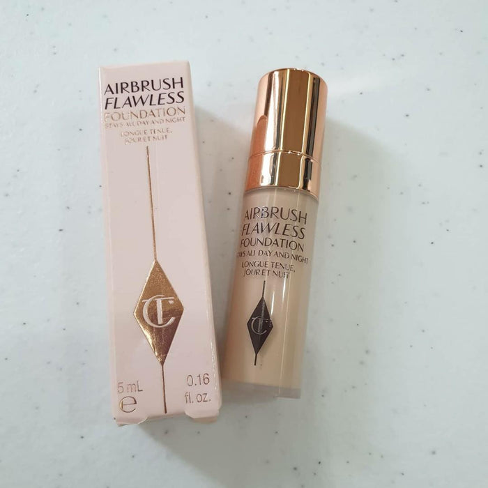 Charlotte Tilbury AIRBRUSH FLAWLESS Foundation 1 (neutral) Travel Size 5mL BNIB