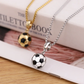 Personalized Name Football Necklace