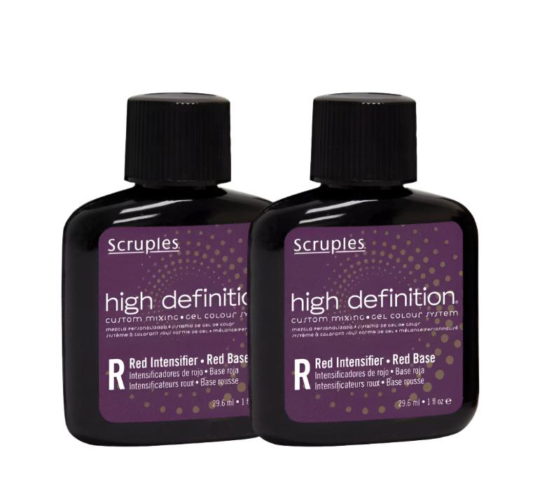 5 Scruples High Definition Gel Permanent Hair Color 1 fl oz R Red Base