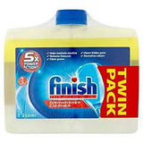 FINISH Dishwasher Machine Cleaner 2 x Lemon Scent 250ml