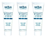 NEXXUS Velvet Hand Emollient Smoothes Soothes Moisturizes Cream 1.7 oz -Pack of 3