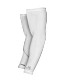 MISSION Enduracool Vaporactive Compression Cooling Arm Sleeves Pure White