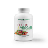 EARTH ENERGY FRUITS and VEGGIES Whole Food 60 Capsules Natural Nutrition *NEW*