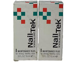 2 Nail Tek Maintenance Plus Polish for Strong Healthy Nails 0.5 oz ea (110)