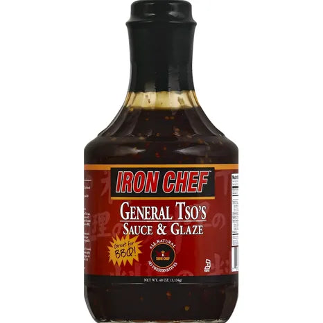 IRON CHEF General Tsos Sauce and Glaze, Great for Barbeque, 40 Oz by Iron Chef