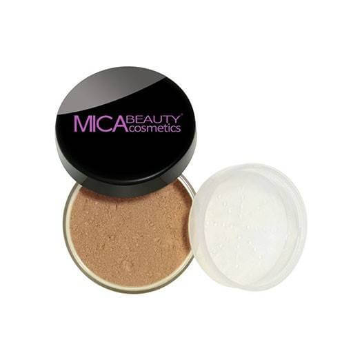 Mica Beauty Makeup Mineral Foundation Powder #MF-5 Cappuccino MicaBella 05/2025