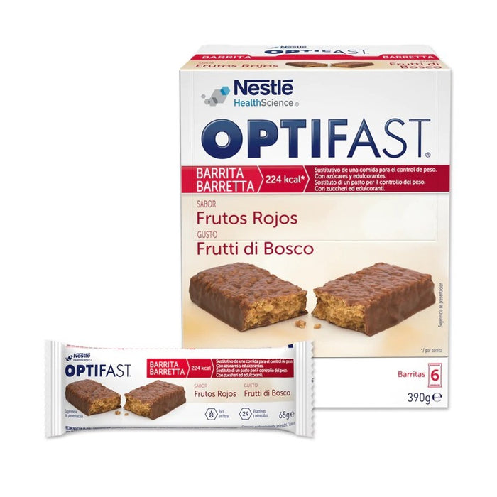 Nestle OPTIFAST BARS - 6 BOXES - VARIATION PACK