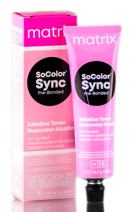 MATRIX Color Sync SoColor Pre-Bonded Alkaline Toner (10M Extra Light Blonde Mocha)