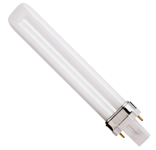 GE 97569 F13BX/835/ECO CFL 13W T4 Single Tube 2-Pin GX23 3500k Warm White