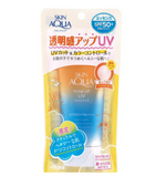 ROHTO SKIN AQUA Tone-Up UV Essence, Latte Beige, 2.8 oz (80 g), Sunscreen (SPF 50+ PA++), Makeup Base