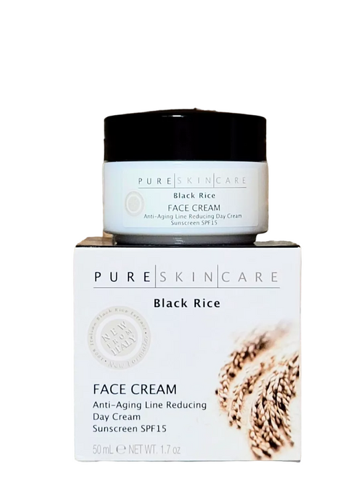 PURE SKIN CARE Black Rice Face Cream 1.7oz