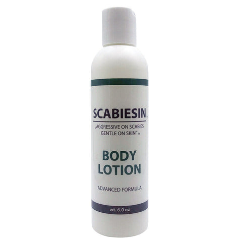 Scabiesin Anti-Scabies Body Lotion, Kill Mites, Stop Skin Itching - 6.0 oz