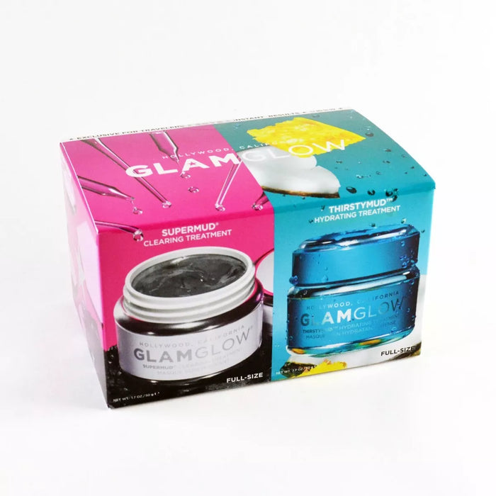 GLAMGLOW Supermud Clearing Treatment + Thirstymud Hydrating Treatment