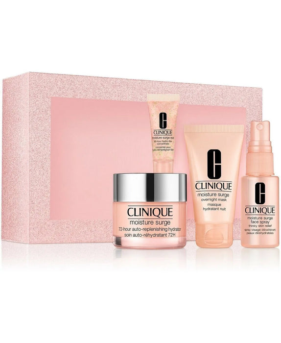 CLINIQUE More than Moisture 4 Piece Skincare Gift Set - New in Gift Box