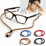 EEEKit Adjustable Sunglasses Neck PU Cord Strap Eyeglass Glasses String Lanyard Holder