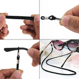 EEEKit Adjustable Sunglasses Neck PU Cord Strap Eyeglass Glasses String Lanyard Holder