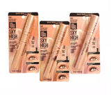 MAYBELLINE Lash Sensational SkyHigh Mascara Blackest Black 800 TikTok (Pack of 3)