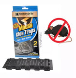 HOME STYLE ESSENTIALS Mouse Traps Glue Non Toxic Super Sticky Board Rat Medium traps 6 Traps (3 Pack)