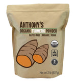 ANTHONY'S 2lbs Organic Turmeric Root Powder Gluten Free - Organic - Vegan 2 lb