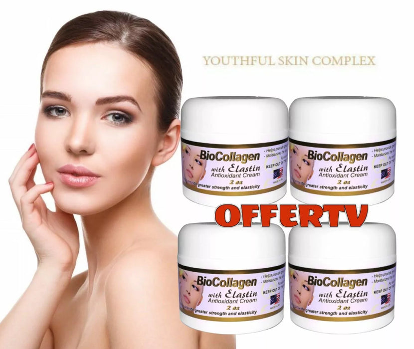 4 BIO COLLAGEN ELASTIN AGING SKIN ETERNA JUVENTUD COLAGENO ANTI WRINKLE CREAM