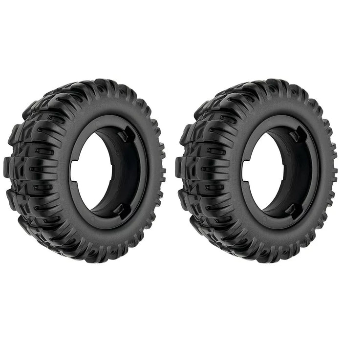 Power Wheels Fisher Price J4394-2529 Wheel Jeep Hurricane 2-Pack