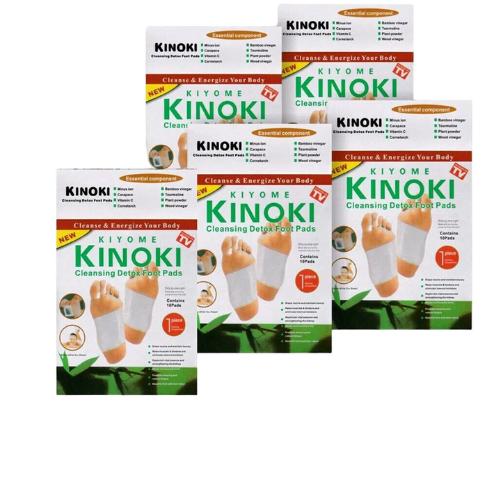KINOKI 150Pcs Premium Detox Foot Pads Organic Herbal Cleansing Patches