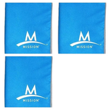 MISSION 3 Mission Cooling Towel Cool Sports Scarf Blue 6" x 42"