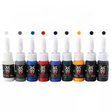 TUFFKING Professional Tattoo Ink Set 9 Colors Set 5ml Tattoo Pigment Permanent Ink Set