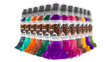 WORLD FAMOUS TATTOO INK Make Set Pick Quantity & Color Bottle 1/2oz (Set of 10 bottles)