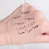 CMJSGG Lower Lash Stamp-Silicone Eyelash Stamp,Lower Eyelash Stamps Quick Eye Makeup (Black)