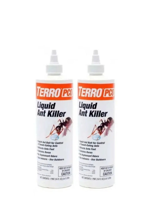 TERRO PCO Liquid Ant Bait 1 Bottle Ant Killer 16 oz Each New (Pack of 2)