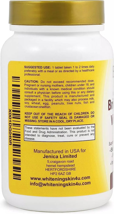 BESHINY Vitamin C 1000mg Antioxidant Skin Brightening with Rose Hips Bioflavonoids