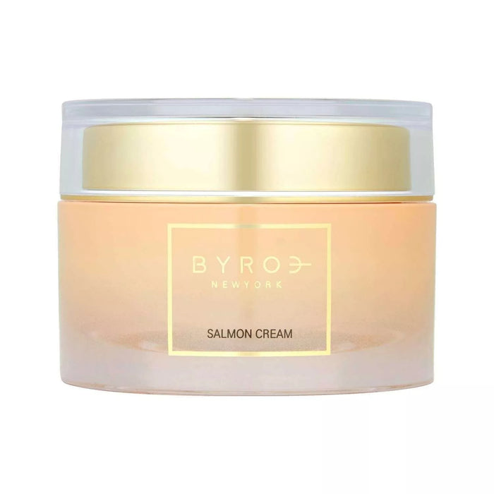 BYROE NEW YOR Salmon Cream Lightweight Facial Moisturizer. 1.69 Fl Oz.