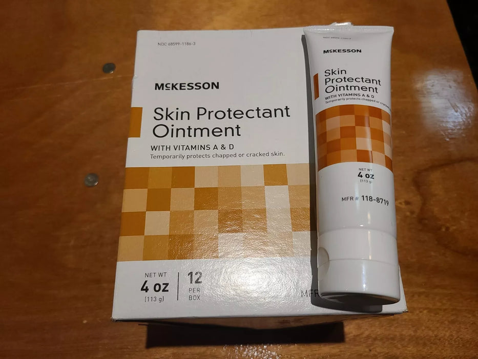 McKesson Skin Protectant Ointment Antibiotic Cream - 4oz (118-8719)