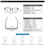 TRADEBONE Blue Light Blocking Glasses | Anti UV400 | Computer Gaming Eyestrain Reducer