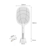 THEPERFECTYOU 2-in-1 Electronic Mosquito Fly Bug Swatter Insect Killer Zapper Light Trap Lamp