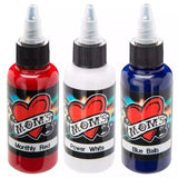 MILLENNIUM MOM'S Tattoo Ink Set - Red White Blue - 1/2 oz