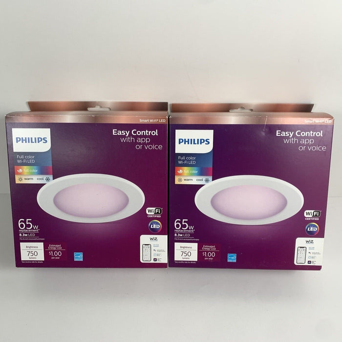 Philips Smart Wi-Fi LED Downlight & Recessed Spot - White