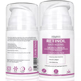 Retinol Cream Moisturiser 2.5% Hyaluronic Acid Anti Ageing Wrinkle Day & Night