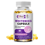 ALLIWISE Glutathione Skin Whitening Pills Natural Anti Aging Supplement Collagen 60 Capsules