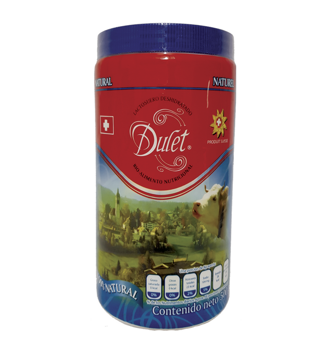 DULET WHEY PROTEIN. ( LACTOSUERO ) 500g