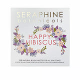 SERAPHINE Happy Hibiscus Blush Palette 99% Natural All Skin Tones Full Size