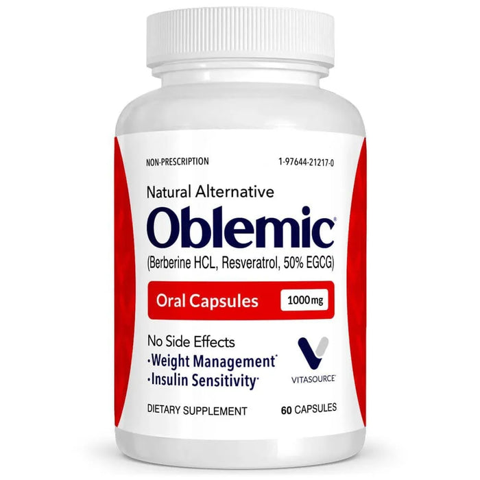 VITASOURCE Official Oblemic Weight Management (60 Capsules)