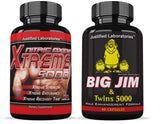 Big Jim and Twins Xtreme 5000 Nitric Oxide Pills