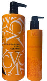 VICIOUS CURL 2pc Combo Vicious Curl Non-Foaming Curl Cleanse 32oz Moisture Conditioner 10oz