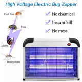 THE PERFECT PART Lamp Insect Killer Mosquito Zapper Bug Pest Fly Trap Electric Indoor Light Lawn