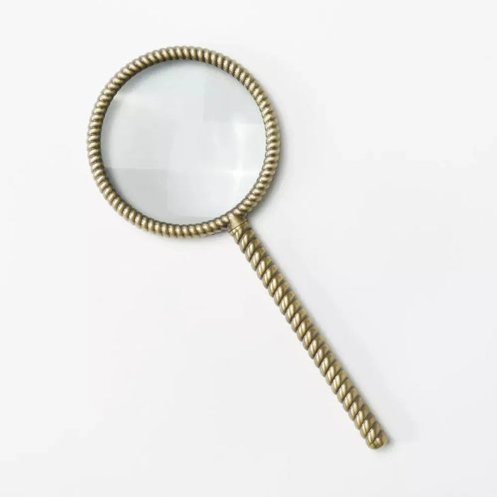 THRESHOLD Brass Magnifying Glass - Threshold designed with Studio McGee