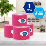 KT TAPE Roll Cotton Kinesiology Therapeutic Elastic Sports Roll  2” x 16.4 Feet