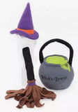 ZIPPY PAWS Halloween Costume Kit Witch Costume for Dogs, One Size Fits All